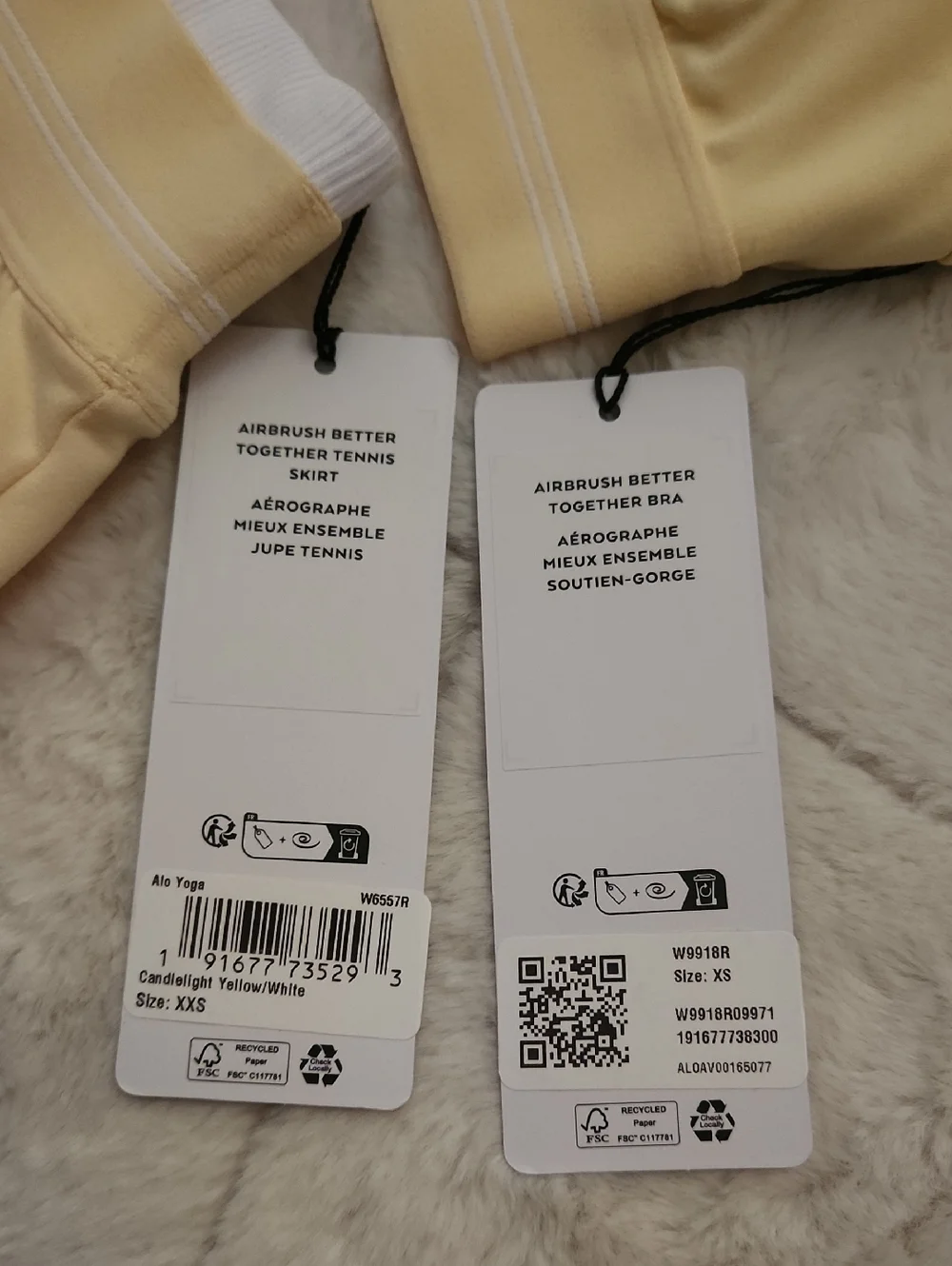 2pc Alo Airbrush Bra/ Skirt - Picture 4 of 7